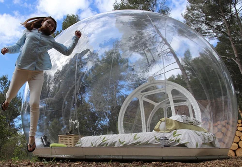 high quality inflatable bubble dome tent