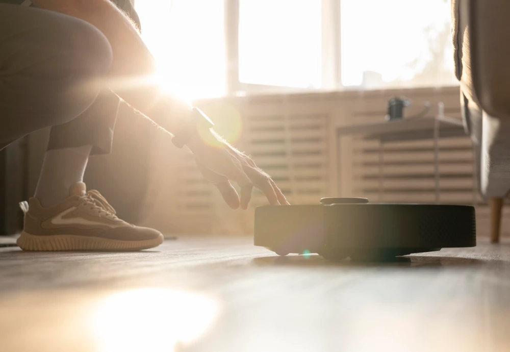 robot vacuum cleaner mopping